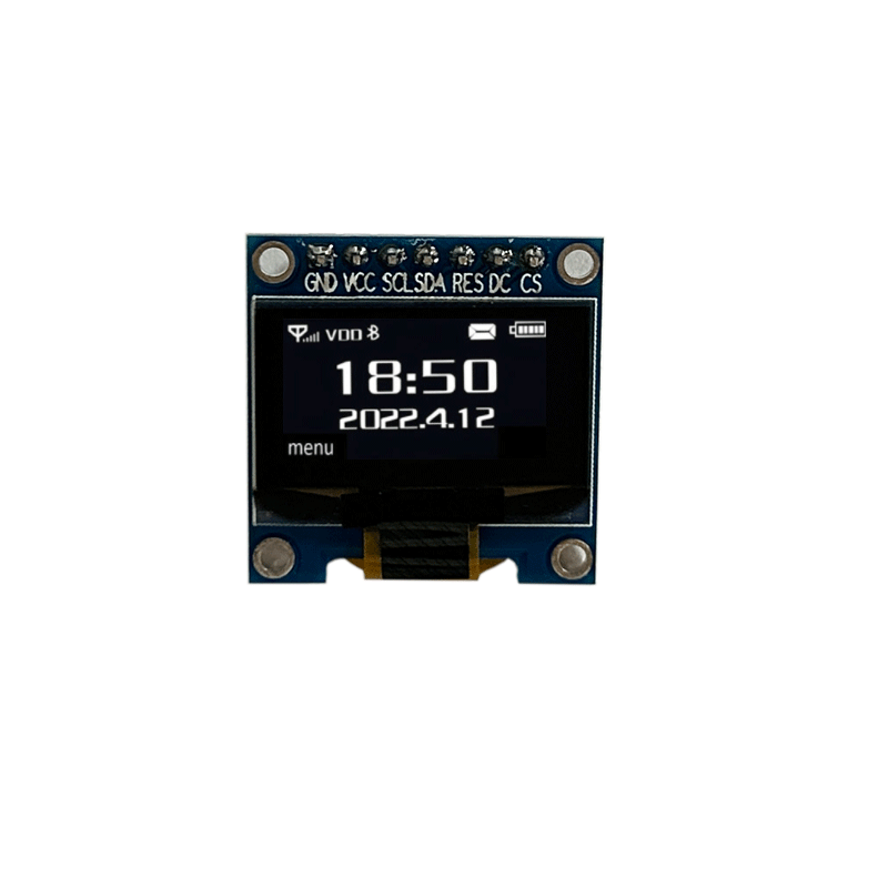 Módulo LCD monocromático OLED 128x64 de 0,96 pulgadas