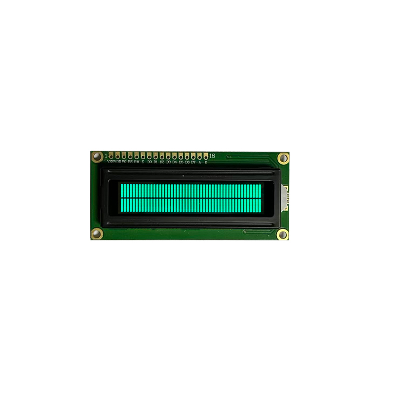 Módulo verde de pantalla LCD de 16x2 caracteres