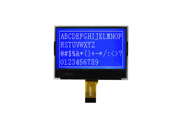 Pantallas LCD gráficas en la máquina de control de energía