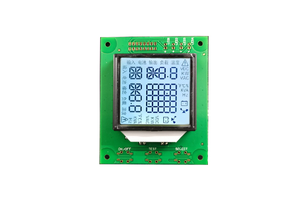 ¿Cuáles son los factores que afectan el consumo de energía de la pantalla civil LCD monocromática?