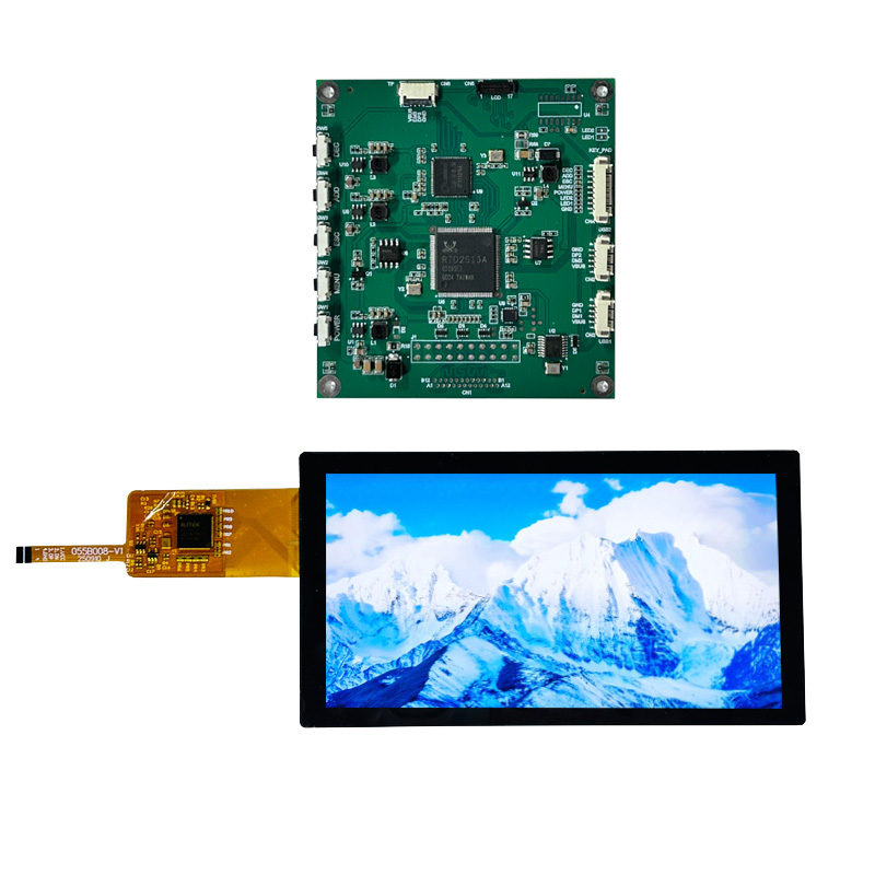 Pantalla TFT de 5,5 pulgadas con pantalla LCD con placa de vídeo