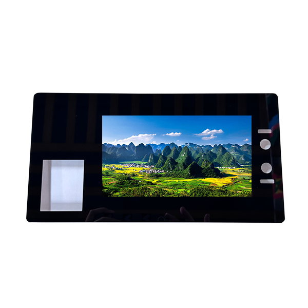Pantalla LCD TFT de 7 pulgadas con panel táctil de vidrio