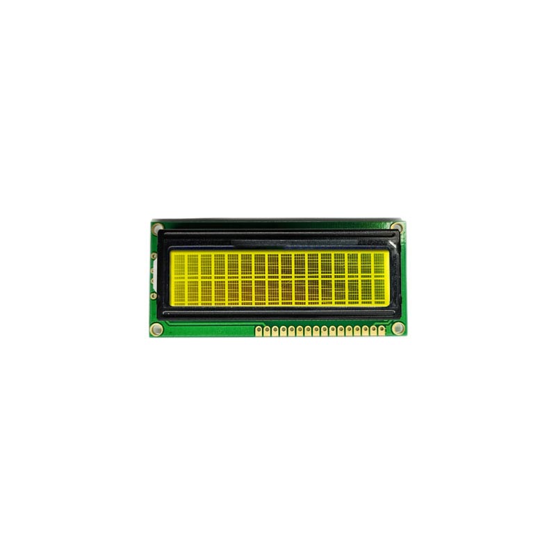 1602 Carácter LCD Display FSTN Pantalla Modo LCD de color verde amarillo