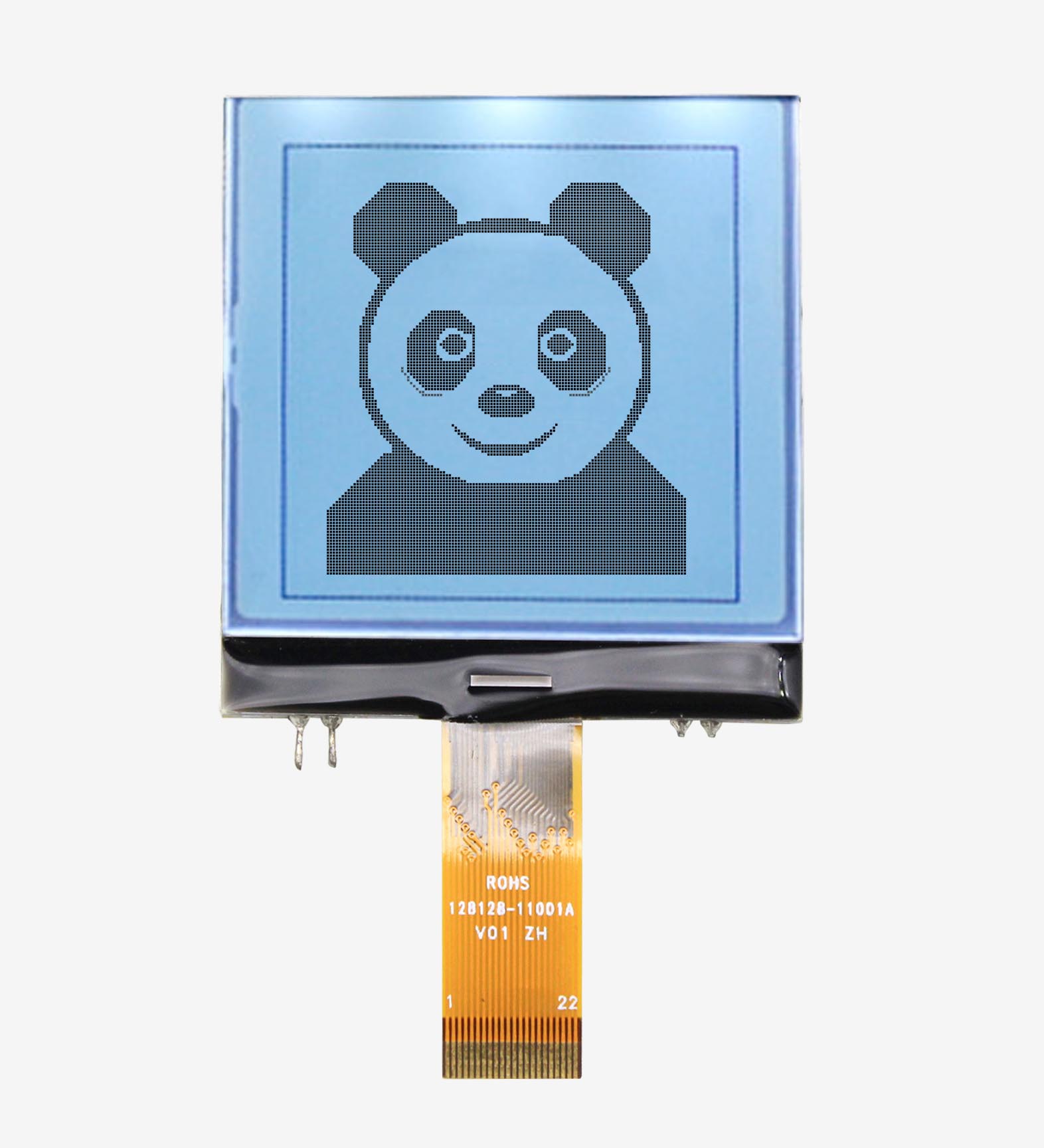Pantalla LCD 128x128 Matriz de puntos gráficos LCD Pantalla FSTN LCD Módulo