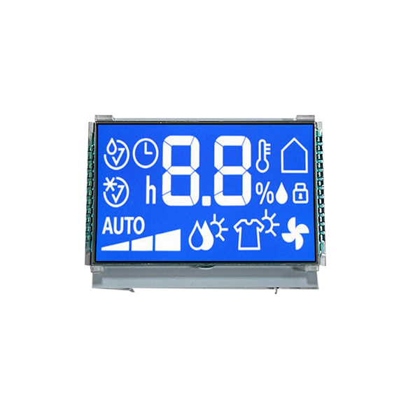 Monocromo segmento LCD Pantalla STN Blue LCD