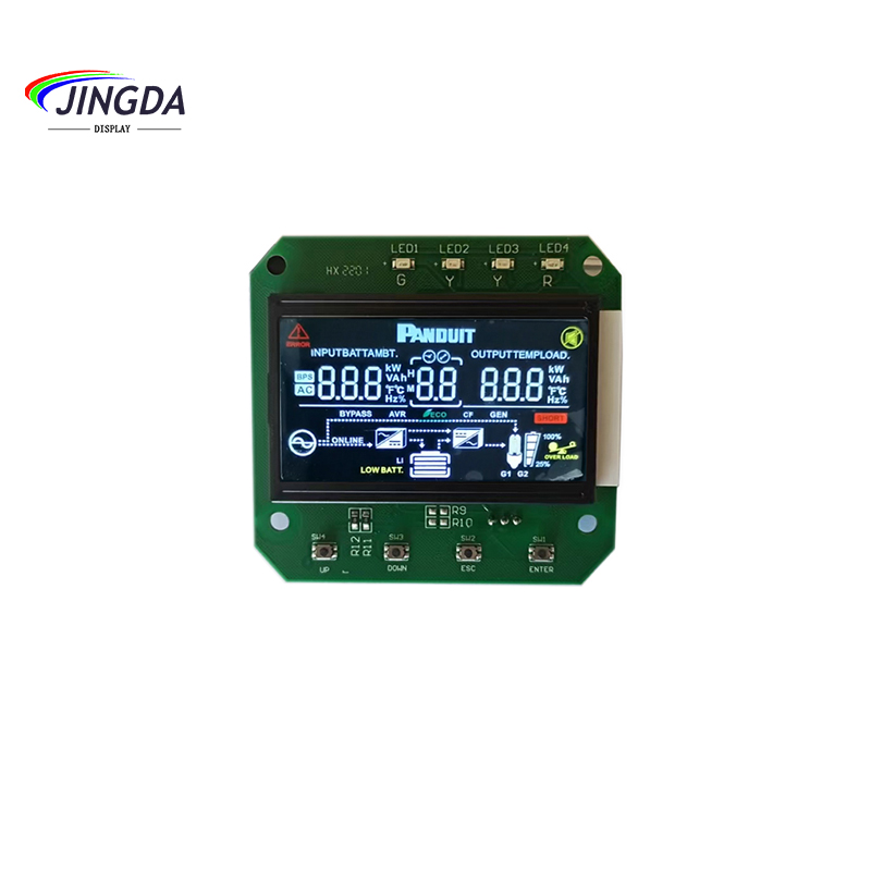 Módulo LCM con pantalla LCD positiva de 7 segmentos